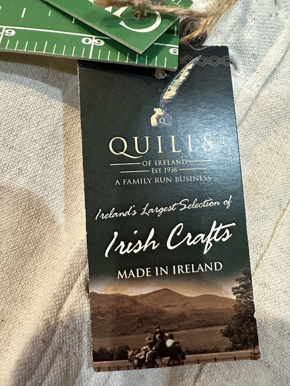 NWT Kids 11-12 Irish Linen Grandfather Shirt Stone Heritage